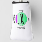Golf leben, träumen, atmen headcover (Rotieren 90)