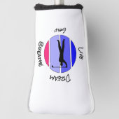 Golf leben, träumen, atmen headcover (Rotieren 90)
