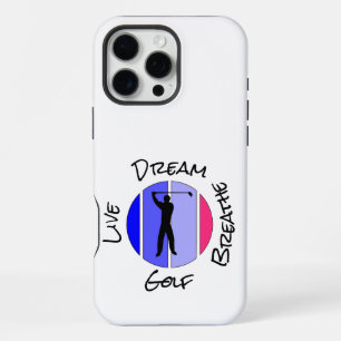 Golf leben, träumen, atmen iPhone 16 pro max hülle
