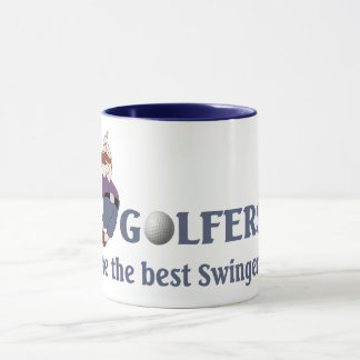 Golf-lebenslustige Typen Tasse