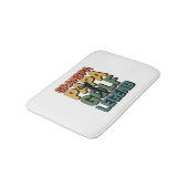 Golf Legend Grandpa Papa Badematte (Schrägansicht)