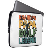 Golf Legend Grandpa Papa Laptopschutzhülle (Vorne Rechts)