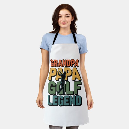 Golf Legend Grandpa Papa Schürze (Getragen)