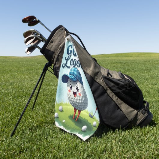 Golf Legende Golfhandtuch (Gras)