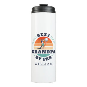 Golf-Legende Opa Geburtstags-Gag Personalisiert Thermosbecher