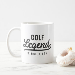 Golf Legende Seit der Geburt Funny Modern Vintag Kaffeetasse