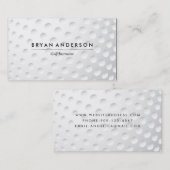 Golf-Lehrer-Visitenkarte Visitenkarte (Vorne/Hinten)