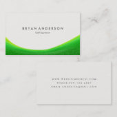 Golf-Lehrer-Visitenkarte Visitenkarte (Vorne/Hinten)