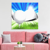 Golf Leinwand Art (Insitu (Wohnzimmer))