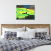 Golf Leinwanddruck (Insitu (Schlafzimmer))