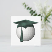 Golf-Lektions-Einladungen Einladung (Stehend Vorderseite)