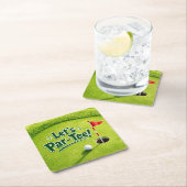 Golf Let’s Par-Tee Putting Green Party Untersetzer (Vor Ort)