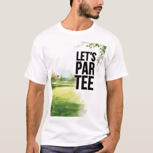 Golf Let's Par Tee auf dem Golfplatz