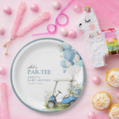 Golf Let's Par-tee Boy Baby Shower Pappteller (Party)