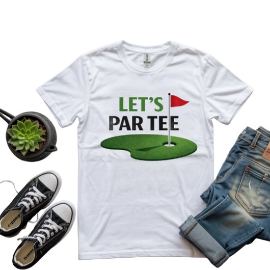 Golf Let's Par Tee für Golfer