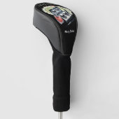 Golf Let's Par Tee für Golferin Headcover (angewinkelt)
