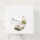 Golf Let's Par-tee Girl Baby Shower Geschenkanhänger (Beispiel)