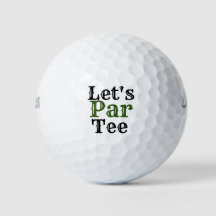 Golf Let's Par tee