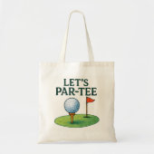 Golf Let's Par tee Tragetasche (Vorne)
