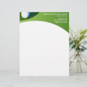 Golf Letterhead Briefkopf (Stehend Vorderseite)