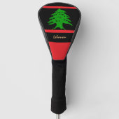 Golf Libanon & Libanon Flag RE2 /Golf Clubs Cover Headcover (Vorderseite)