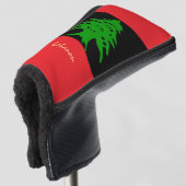 Golf Libanon & Libanon Flag RE/Golf Clubs Abdeckun Golf Headcover (3/4 Vorderseite)