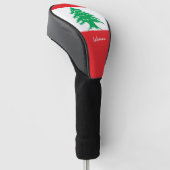 Golf Libanon & Libanon Flagge /Golf Clubs Abdeckun Headcover (angewinkelt)