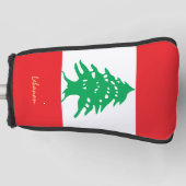 Golf Libanon & Libanon Flagge / Golf Clubs Covers Golf Headcover (Vorderseite)