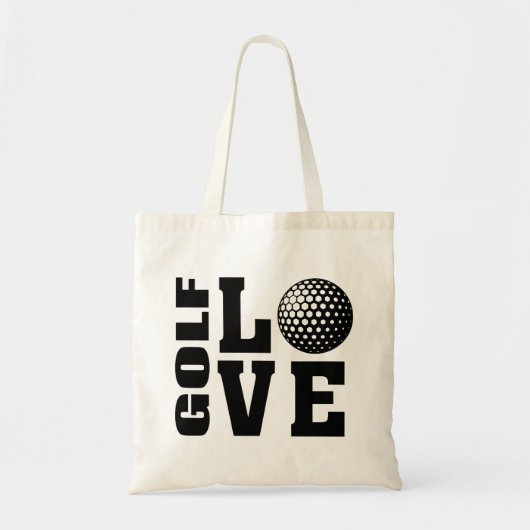 Golf-Liebe Tragetasche (Vorne)