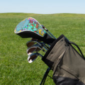 "Golf liebende Oma" Golf Driver Bezug Golf Headcover (In SItu)