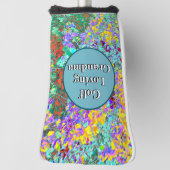 "Golf liebende Oma" Golf Kopfbedeckung Golf Headcover (Rotieren 90)