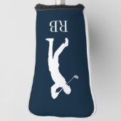 Golf-liebender Vater Golf Headcover (Rotieren 90)