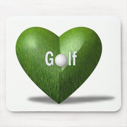 Golf-Liebhaber-Entwurfs-Mausunterlage Mousepad (Vorne)