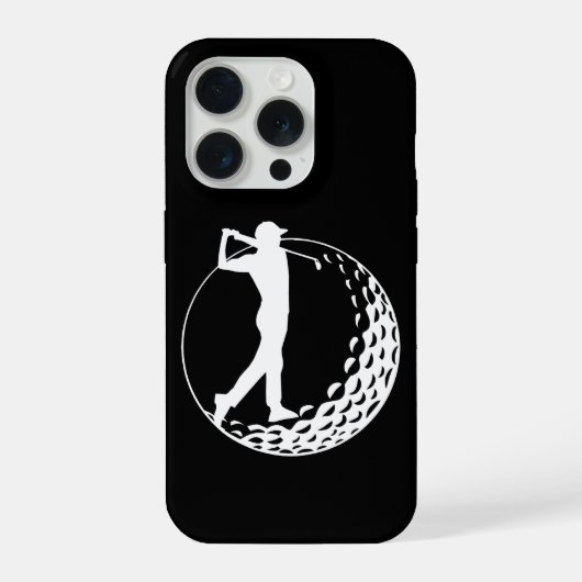 Golf-Liebhaber, Golfer  iPhone Hülle (Rückseite)