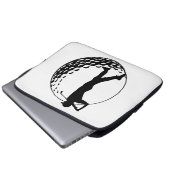 Golf-Liebhaber, Golfer  Laptopschutzhülle (Vorne Knopf)
