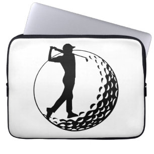 Golf-Liebhaber, Golfer Laptopschutzhülle