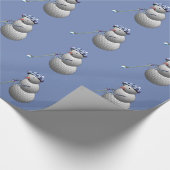 Golf Liebhaber Weihnachten Geschenkpapier (Ecke)