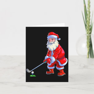 Golf-Liebhaber-Weihnachts-Shirt Männer Golfclub Go Karte