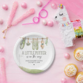 Golf Little Putter Baby Shower Pappteller (Party)