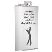 Golf Loch--ein im Gedenken kundengerecht Flachmann (Rechts)