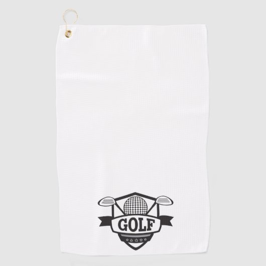 Golf-Logo Golfhandtuch (Vorderseite)