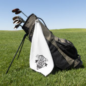 Golf-Logo Golfhandtuch (Gras)