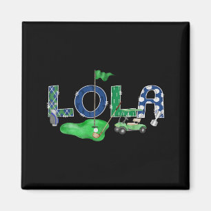 Golf lola Hole-in-One Golf 1. Geburtstag Jungenpar Magnet