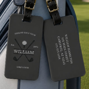 Golf Lover Cross Club Gepäckanhänger