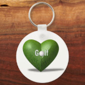 Golf Lover Design Schlüsselanhänger (Vorderseite)