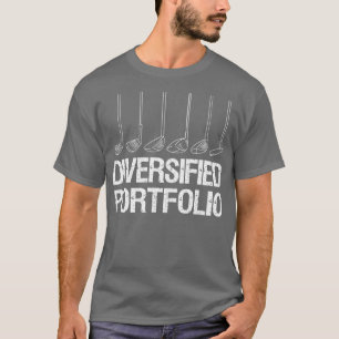 Golf Lover Diversifiziertes Portfolio III T-Shirt