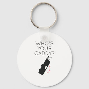 Golf Lover für Männer, die Ihr Caddy-Golfspiel sin Schlüsselanhänger