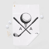 Golf Lover Geschenk, Cotton Golf Handtuch, Geschen Golfhandtuch (Insitu)