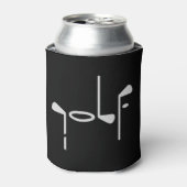 Golf Lover Golfer Golfing Club Dosenkühler (Kanne Vorderseite)