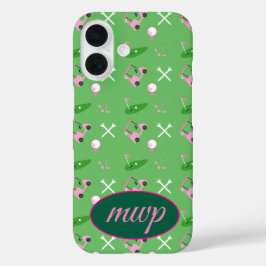 Golf Lover iPhone Case - Custom Monogram & Cart